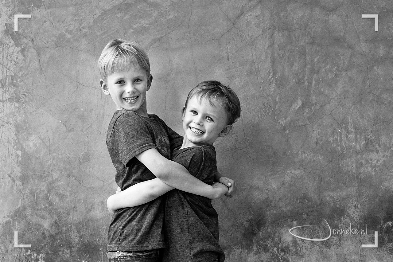 Twee lieve bobbejanen