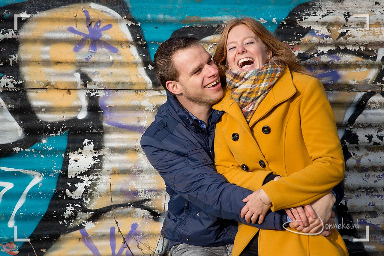 Eerste kleurrijke loveshoot hier in de polder!