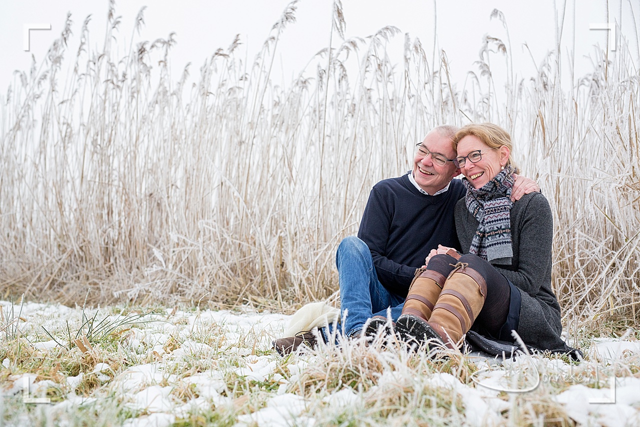 Loveshoot in winterwonderland