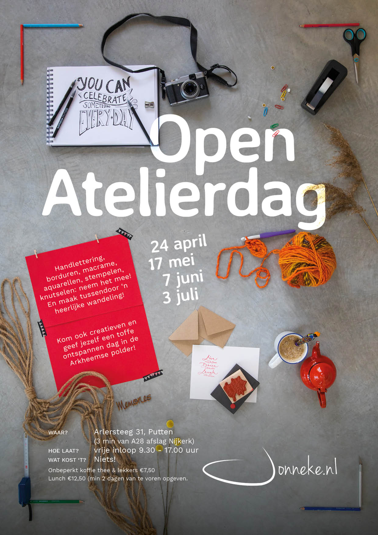 Open Atelierdag in de polder
