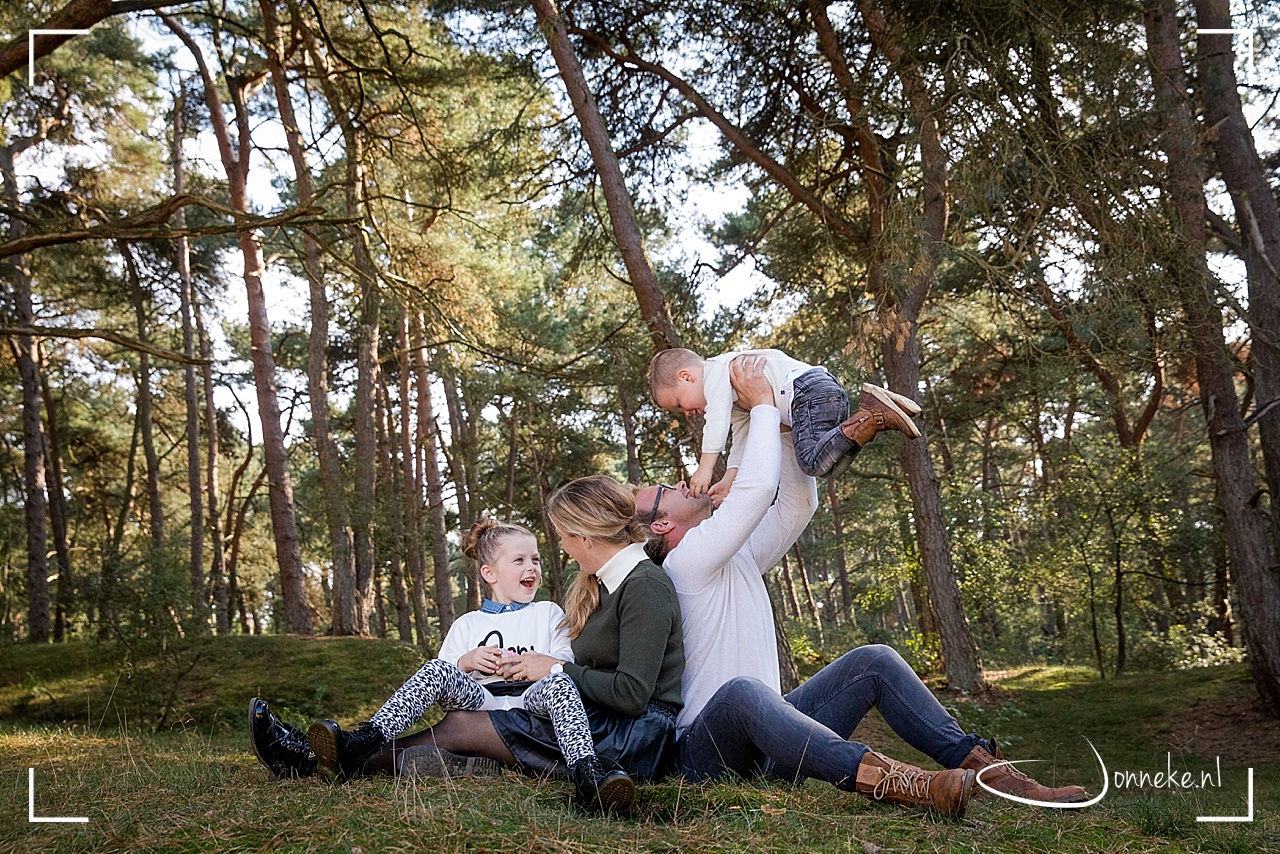 Actie: gezinsshoot in de herfst