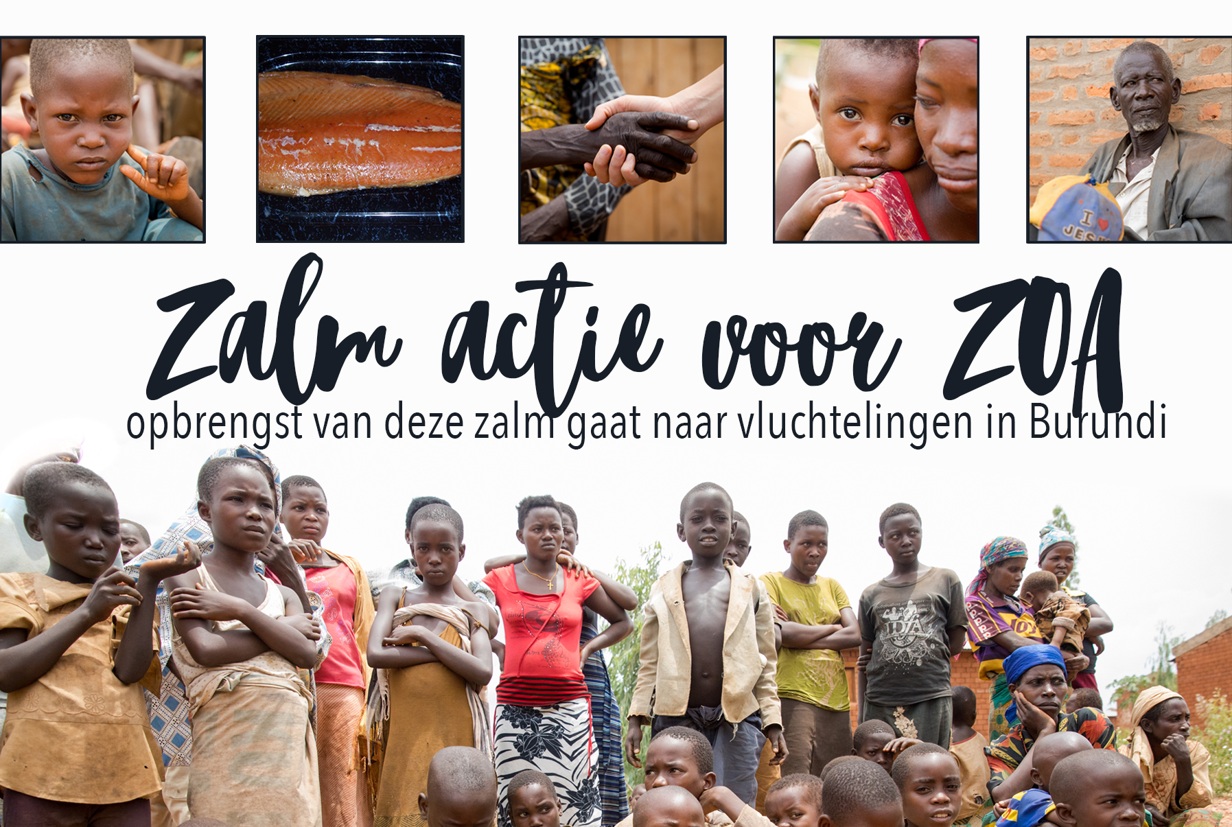 Zalm-actie voor Burundi