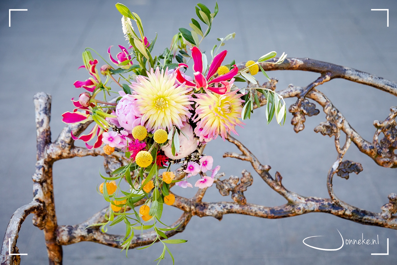 Trouwboeketten en bloemen